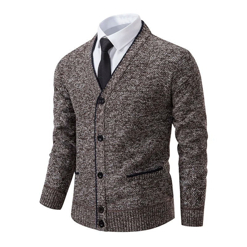 MONTAGUE YORK | LUXURY KNIT WITH V-NECK