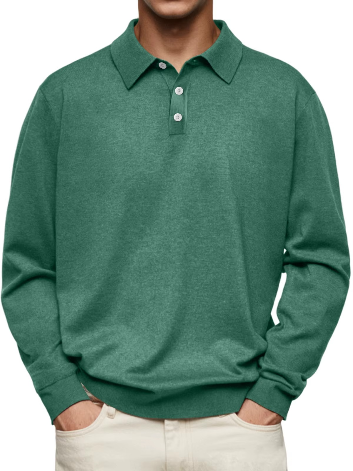 MONTAGUE YORK | LONG-SLEEVED POLO SHIRT