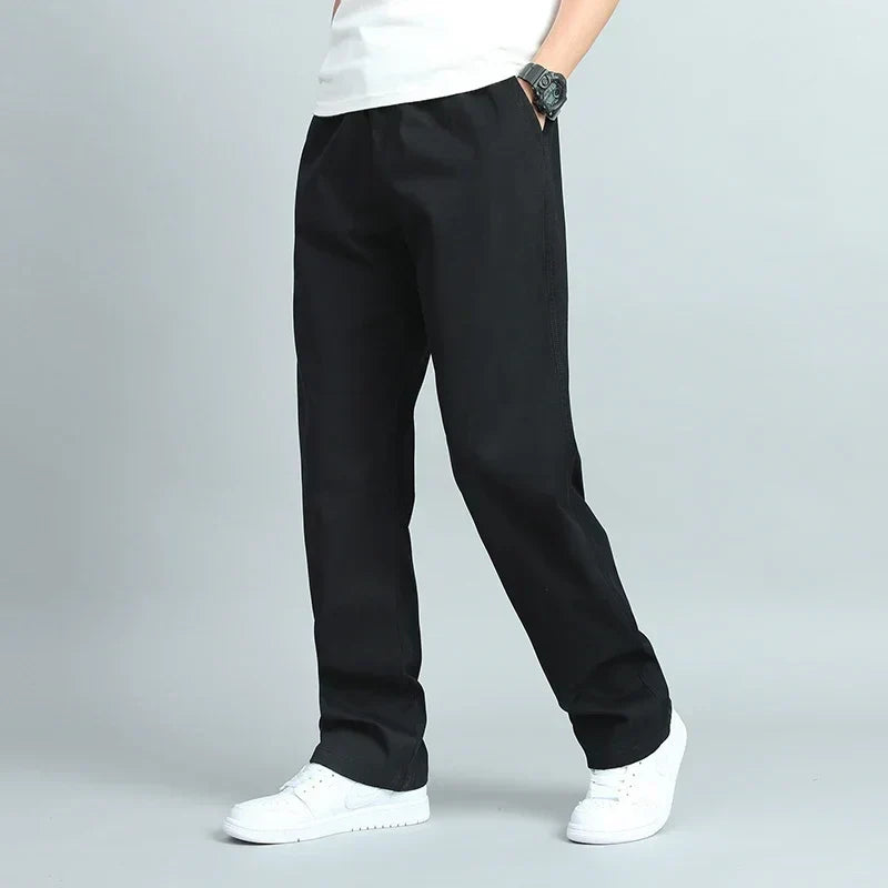 MONTAGUE YORK | MEN'S LOOSE-FIT COTTON PANTS