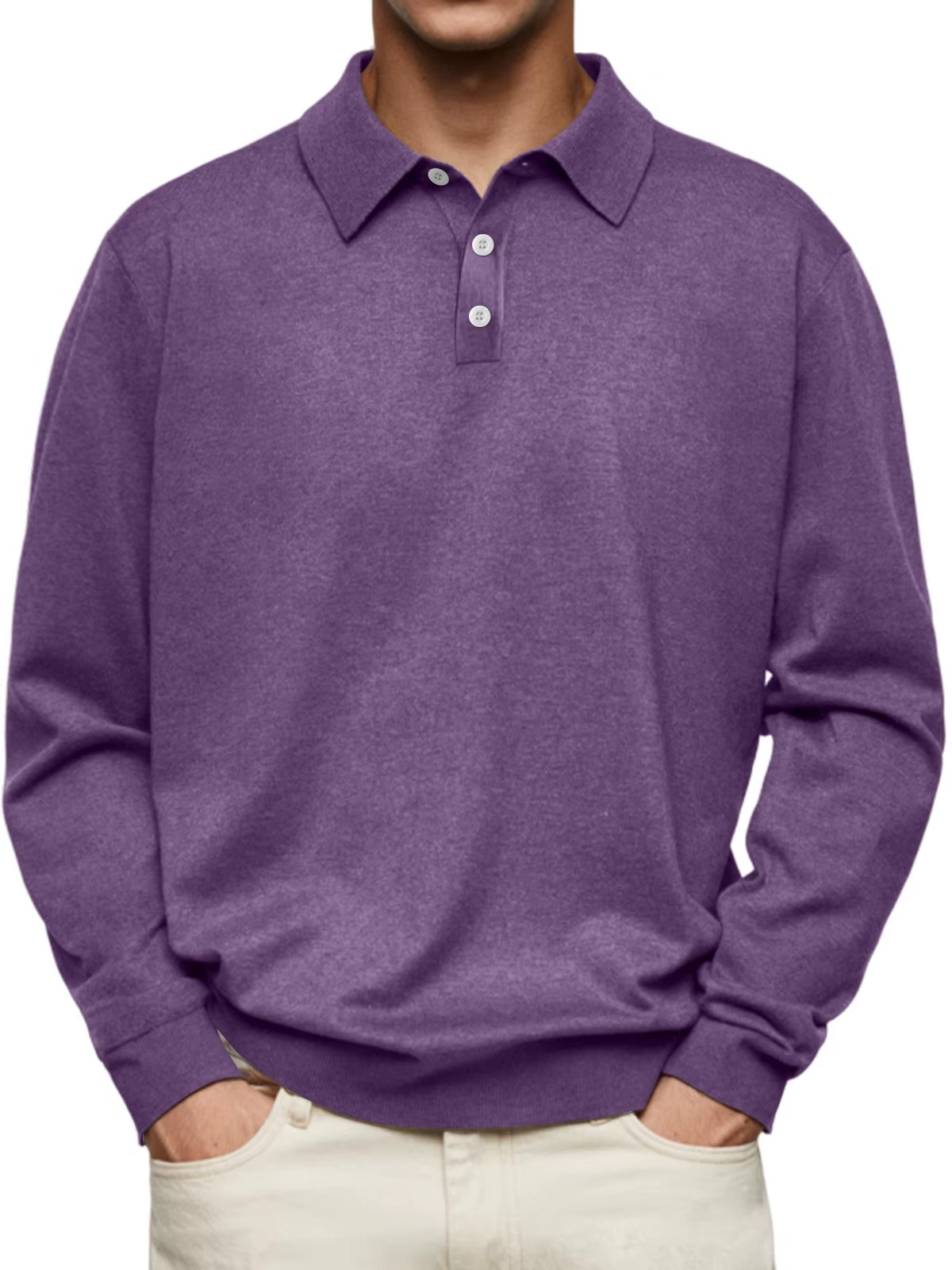 MONTAGUE YORK | LONG-SLEEVED POLO SHIRT