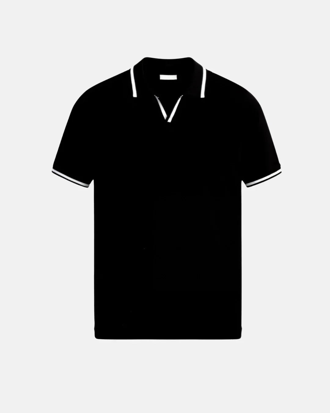 TAILOR-MADE PIQUÉ POLO SHIRT WITH CONTRASTING DETAILS