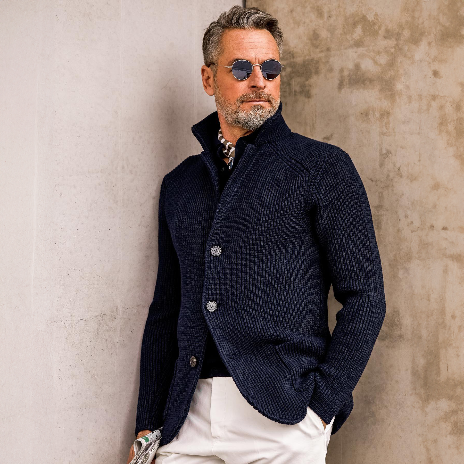 MONTAGUE YORK | TIMELESS KNITTED CARDIGAN