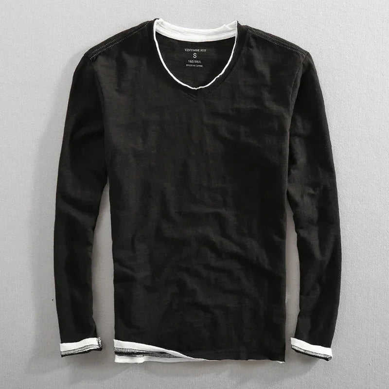 MONTAGUE YORK | LONG-SLEEVED COTTON SHIRT