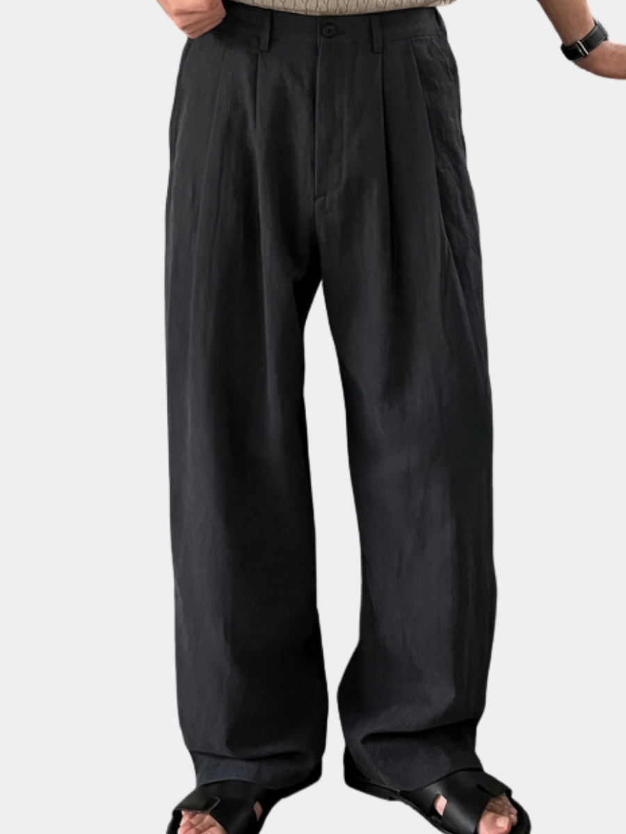 LOUIS | WIDE-LEG LINEN PANTS