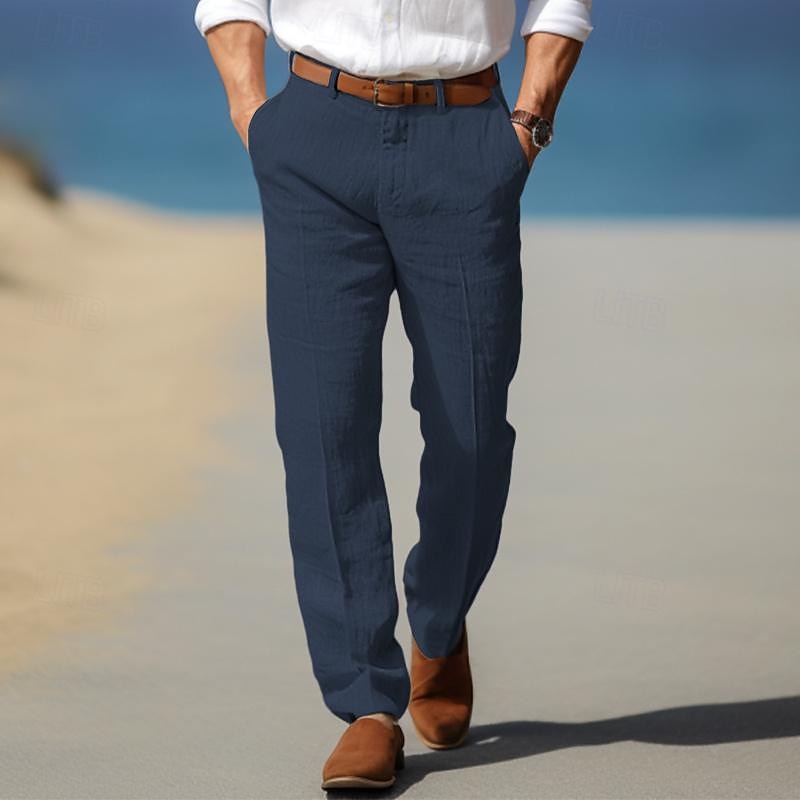 LUXURY MEN'S PREMIUM LINEN PANTS