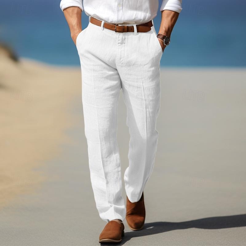 LUXURY MEN'S PREMIUM LINEN PANTS