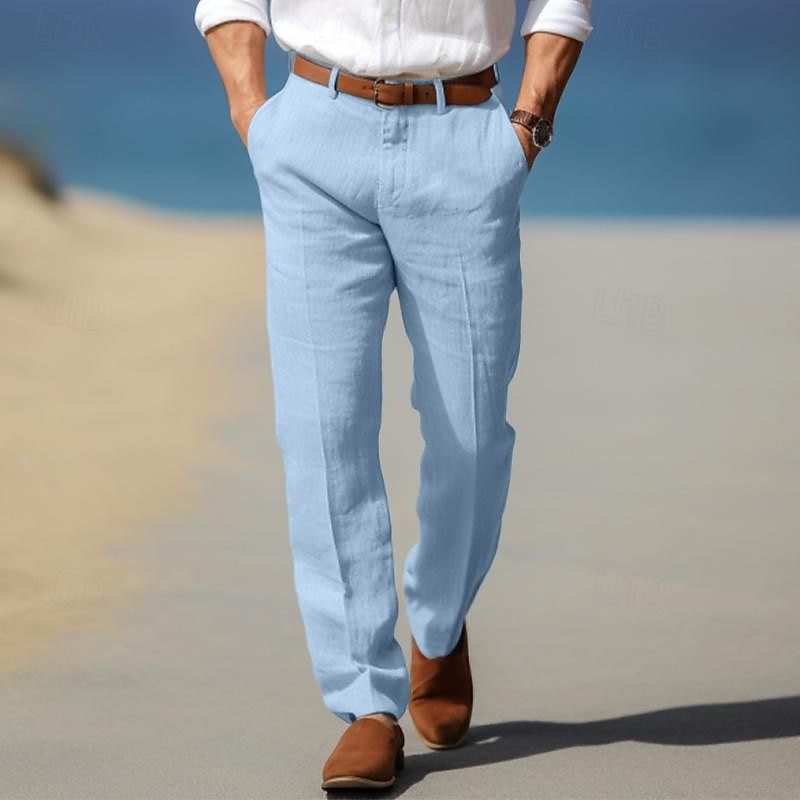 LUXURY MEN'S PREMIUM LINEN PANTS