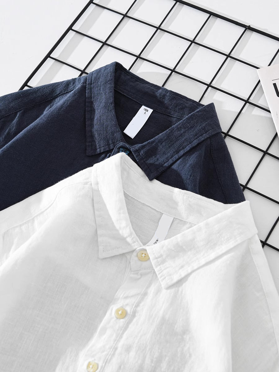 LOUIS | COTTON-LINEN SHIRT