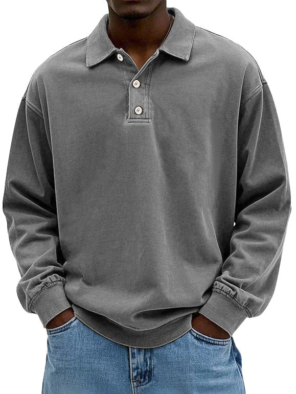 MONTAGUE YORK | CASUAL POLO SWEATER