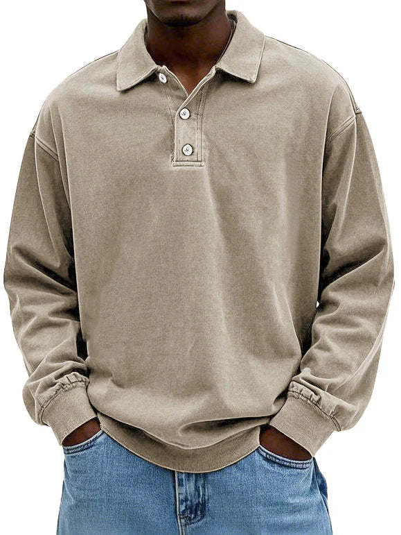 MONTAGUE YORK | CASUAL POLO SWEATER