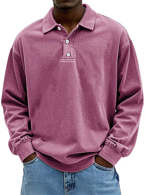 MONTAGUE YORK | CASUAL POLO SWEATER