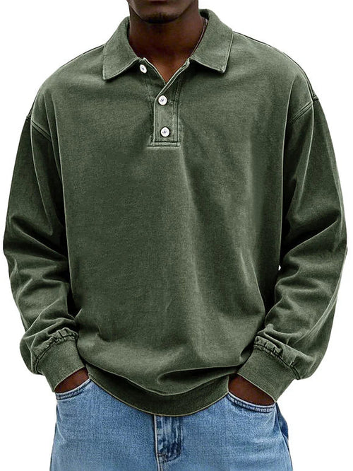 MONTAGUE YORK | CASUAL POLO SWEATER