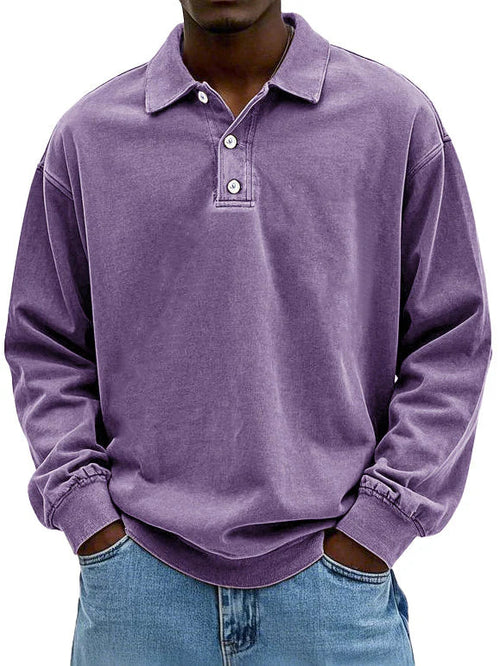 MONTAGUE YORK | CASUAL POLO SWEATER