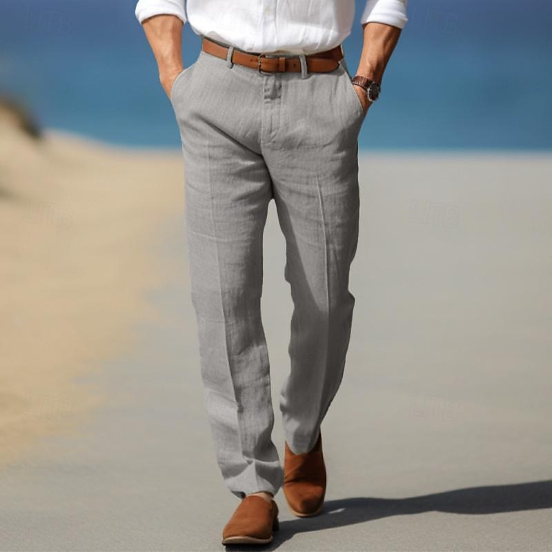 LUXURY MEN'S PREMIUM LINEN PANTS