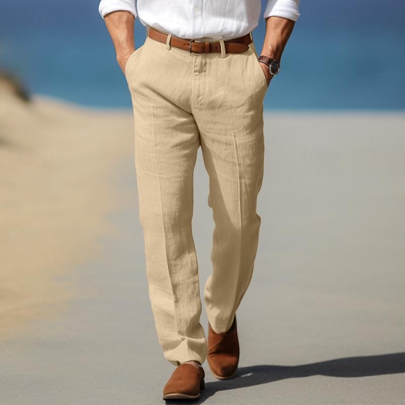 LUXURY MEN'S PREMIUM LINEN PANTS